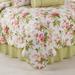Waverly Emma’s Garden Reversible Quilt Set Polyester/Polyfill/Cotton in Pink/Yellow | King Quilt + 3 Additional Pieces | Wayfair 27126600809