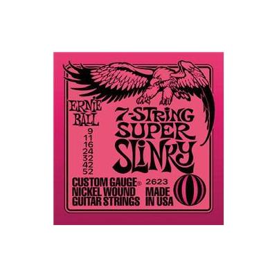 Ernie Ball 2621 Super Slinky 7-String Electric Guitar Strings
