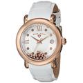 Swiss Legend 22388-RG-02 – Women's Watch with White Leather Strap
