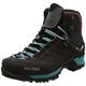 Salewa Women's Ws Mountain Trainer Mid Gore-tex Trekking hiking boots, Magnet Viridian Green, 6 UK