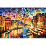 Leonid Afremov Venice Grand Canal Poster by Leonid Afremov 36x24 Sold by Art.Com