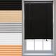 FURNISHED PVC Venetian Window Blinds Made to Measure Home Office Blind New - Black 120cm x 210cm