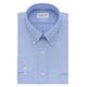 Van Heusen Men's Dress Shirt Regular Fit Oxford Solid, Blue, 18.5" Neck 36"-37" Sleeve