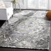 Gray 96 x 0.5 in Indoor Area Rug - Bungalow Rose Brantley Floral Handmade Tufted Area Rug Polyester/Wool | 96 W x 0.5 D in | Wayfair