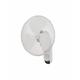 G4RCE HYGRAD Wall Mount Fan 3-Speed 16 in. Home Office Room Indoor Air Cooling Remote Control (Wall Fan White)