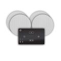 Systemline E50 Built-In Bluetooth Hi-Fi Speaker System and Q Acoustics Qi65CB Ceiling Speakers (2 Pair 6.5" Qi65CB Ceiling Speakers)