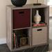 ClosetMaid Decorative Storage 30" H x 30" W Cube Bookcase Wood in Gray | 30 H x 30 W x 13.66 D in | Wayfair 1325