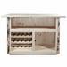 Loon Peak® Tustin Deluxe Bar w/ Foot Rail Wood in White | 40 H x 29 D in | Wayfair LNPK7483 39269381