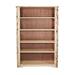 Loon Peak® Montana Collection Bookcase Wood in Brown/Green | 63 H x 44 W x 17 D in | Wayfair LNPK7519 39269497