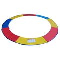 Greenbay 14FT 427cm Premium Replacement Trampoline Surround Pad | UV resistant PVC top | EPE foam(thickness:15mm, width:300mm) | Safety Guard Spring Cover Padding Pads Tri-Colour