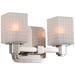 Avanti 6" High Polished Nickel 2-LED Wall Sconce