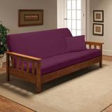 Latitude Run® Box Cushion Futon Slipcover Polyester in Indigo | 8 H x 75 W x 54 D in | Wayfair ADML6731 39718968