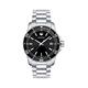 Movado Men's Series 800 40mm Steel Bracelet & Case Sapphire Crystal Swiss Quartz Black Dial Watch 2600135