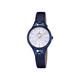 Festina MADEMOISELLE Women's Quartz Watch with Silver Dial Analogue Display and Blue Leather Strap F16957/1