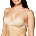 Lily of France Women's Gel Touch Strapless Push Up Bra 2111121, Barely Beige, 34C