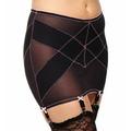 Rago Women's Medium Firm Shaping Open Bottom Girdle - Multi - 28 Pink/Black