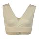 ENGEL Nursing Bra ORGANIC COTTON maternity feeding brassiere top black beige (95/110-D/E, Beige)