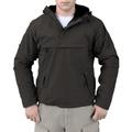 Surplus Raw Vintage Men's Windbreaker Outdoor Jacket, black, 4XL