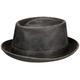 Stetson Women s/Men s Odenton Pork Pie hat Cotton Pork Pie hat - Water-Repellent Fedora with Sun Protection - Men s Summer/Winter hat - Musician s hat Brown L (58-59 cm)