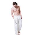 Yogamasti Men's Yogi Practice Pants White M/L