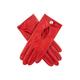 Dents Thruxton Women's Leather Driving Gloves BERRY 6.5