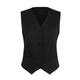 Brook Taverner Womens/Ladies Omega Suit Waistcoat (18 x Regular) (Black)