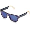 Carrera Unisex-Adult's 5006_1UI (52 mm) Sunglasses, Blue Havana Cream, 52