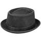 Stetson Women s/Men s Odenton Pork Pie hat Cotton Pork Pie hat - Water-Repellent Fedora with Sun Protection - Men s Summer/Winter hat - Musician s hat Black L (58-59 cm)