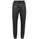 Smart Range Mens Black Napa Real Soft Leather Trousers Sweat Track Pant Zip Jogging Bottom (40)