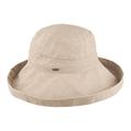 Scala Hats Lanikai Packable Sun Hat - Taupe 1-Size