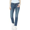 Lucky Brand Women's Mid Rise Sweet Straight Jean, Tanzanite, 31W x 32L