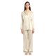 Ladies' Pure Silk Pyjamas Nude (S(10-12))