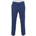 Relco Men's Classic Blue Tonic Stay Press Trousers Size 30