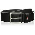 Tommy Hilfiger Men's NEW DENTON Belt, Black, Medium (Manufacturer Size:95)