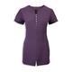 Workwear World WW185 Ladies Crystal Cascade Feature Neck Beauty Salon Spa Therapist Work Wear Tunic (16, Amethyst)