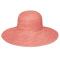 Wallaroo Hat Company Women’s Scrunchie Sun Hat – UPF 50+, Ultra-Lightweight, Packable for Every Day, Designed in Australia, Coral/White Dots