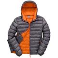 Result Urban Outdoor Snowbird Mens Hooded Jacket - 4 Colourwa - Grey/Orange - S