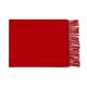 PASQUALE CUTARELLI Mens Womens Cashmere Plain Scarf Gift Boxed Red One Size