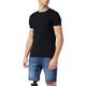 Tommy Hilfiger - Tommy Hilfiger Mens - Mens T Shirt - Mens Clothes - Designer T Shirts Men - Core Stretch Slim CN T-Shirt - Flag Black - Size M