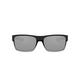 Oakley Men's Twoface Sunglasses, Matte Black W/Chrome Iridium, 60