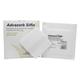 ADVAZORB SILFIX HYDROPHILIC FOAM DRESSING WITH SOFT SILICONE WOUND CONTACT LAYER 12.5CM X 12.5CM BOX=10-12.5CM X 12.5CM