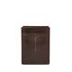 Fossil RFID Card Case Wallet - brown - One size