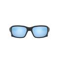 Oakley Men's Straightlink 933105 Sunglasses, Matte Black W/Prizm Deep Water Polarized, 58