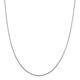 925 Sterling Silver Solid Polished 1.25mm Round Franco Chain Necklace Lobster Claw Jewelry Gifts for Women - 61 Centimeters