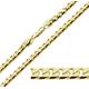 Christopher James of London CJoL - 9ct Gold Plated on Sterling Silver Mens 9" (22.8cm) 7.2mm Wide Chunky 1oz Curb Bracelet In Gift Box - 29.4g