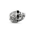 Thomas Sabo Unisex Bead Skull Karma Beads 925 Sterling Silver K0239-637-12