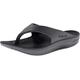 TELIC Mens Unisex Flip Flop, Midnight Black, XXX-Large