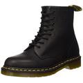 Dr. Martens 1460 Greasy, Ankle Boots, Unisex - Adult, Black, 9 UK