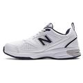 New Balance Men's MX624 Fitness Shoes, White (White/Navy Wn4), 13.5 UK (49 EU)