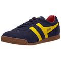 Gola Men's Harrier Suede Low-Top Sneakers, Blue (Navy/Sun/Red Py), 7 UK (41 EU)